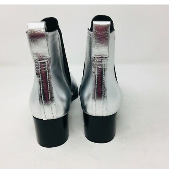 Rag & Bone Metallic Silver Booties - Picture 5 of 8